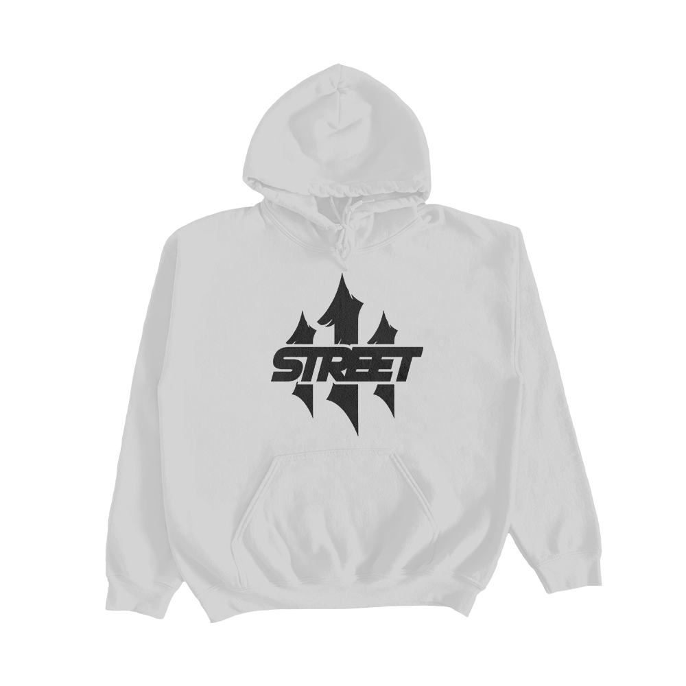 111 Street White Hoodie