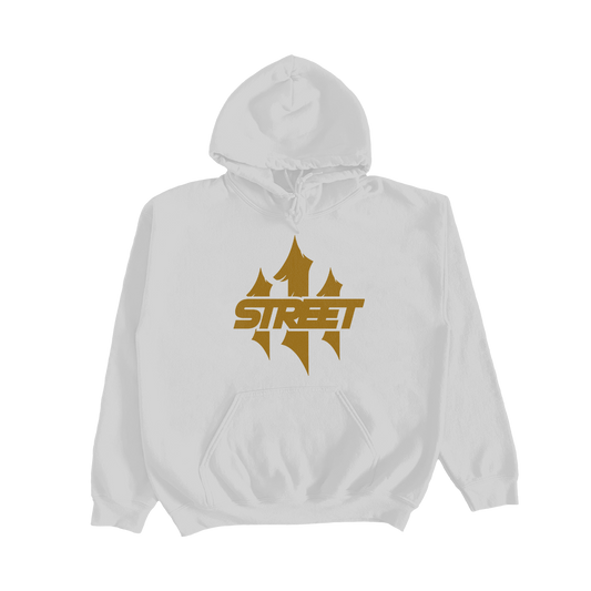 111 Street White Hoodie